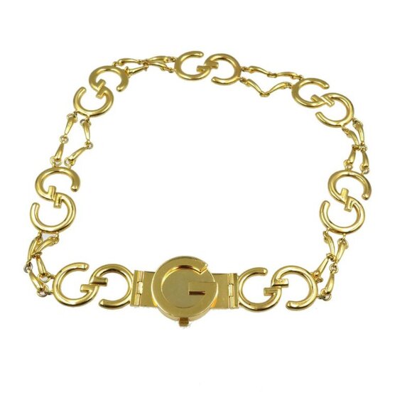 Gucci Belt Metal Gold 0115 main image 8